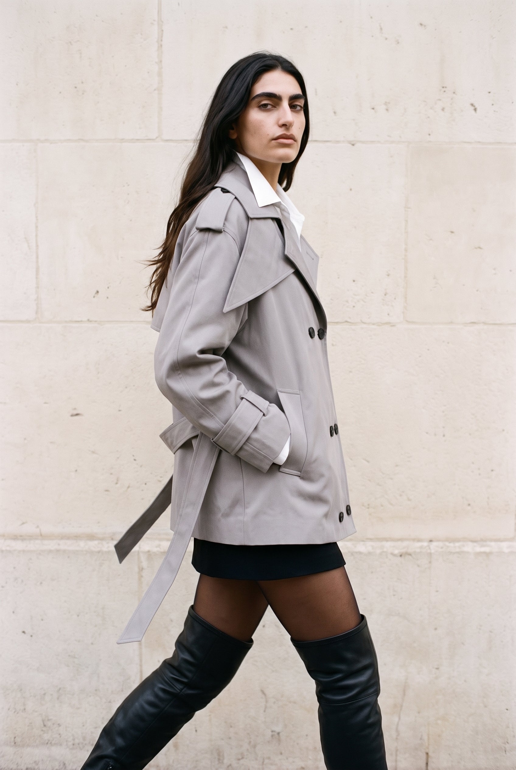 Valencienne Trench Jacket