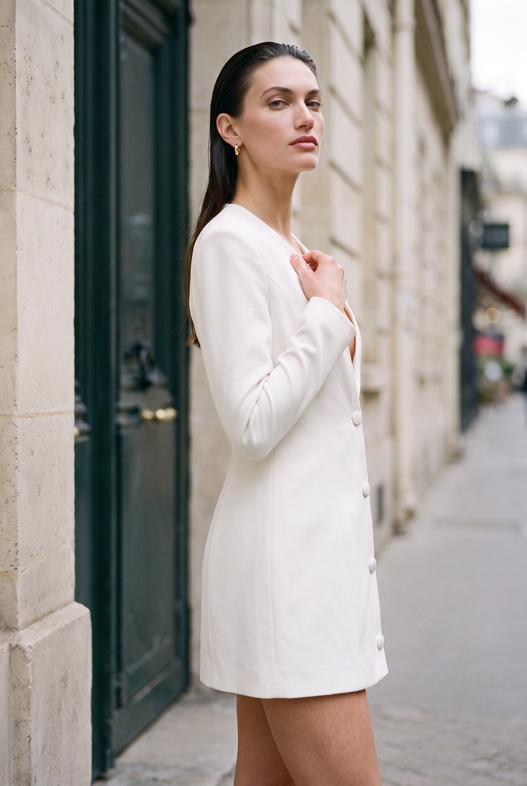 Évanthe Tailor White Dress
