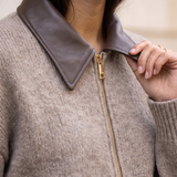 Ludovica Beige Cardigan