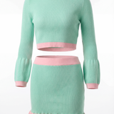 Verde e Rosa Set