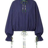 Vento Tie-Neck Blouse