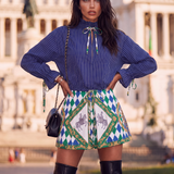 Valzer Pleated Skirt