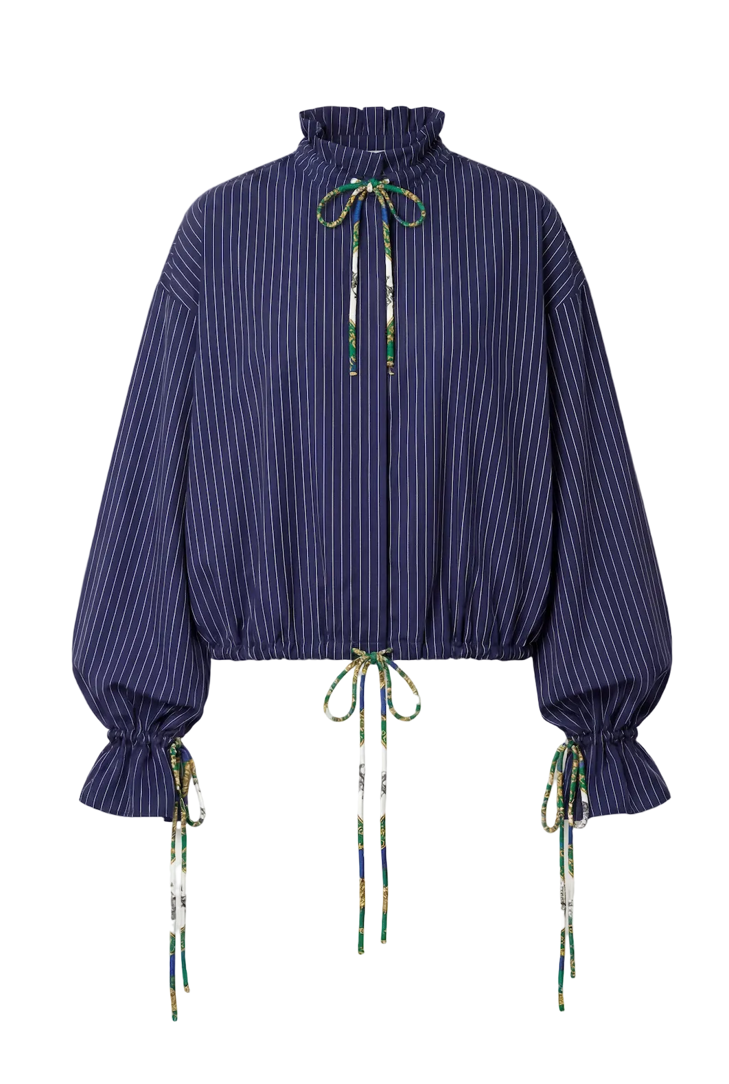 Vento Tie-Neck Blouse