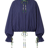 Vento Tie-Neck Blouse