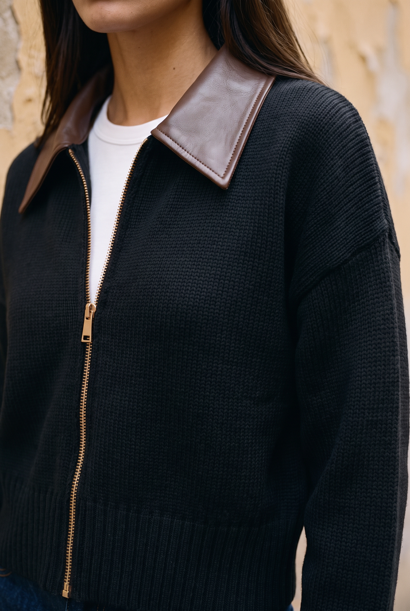 Ludovica Black Cardigan