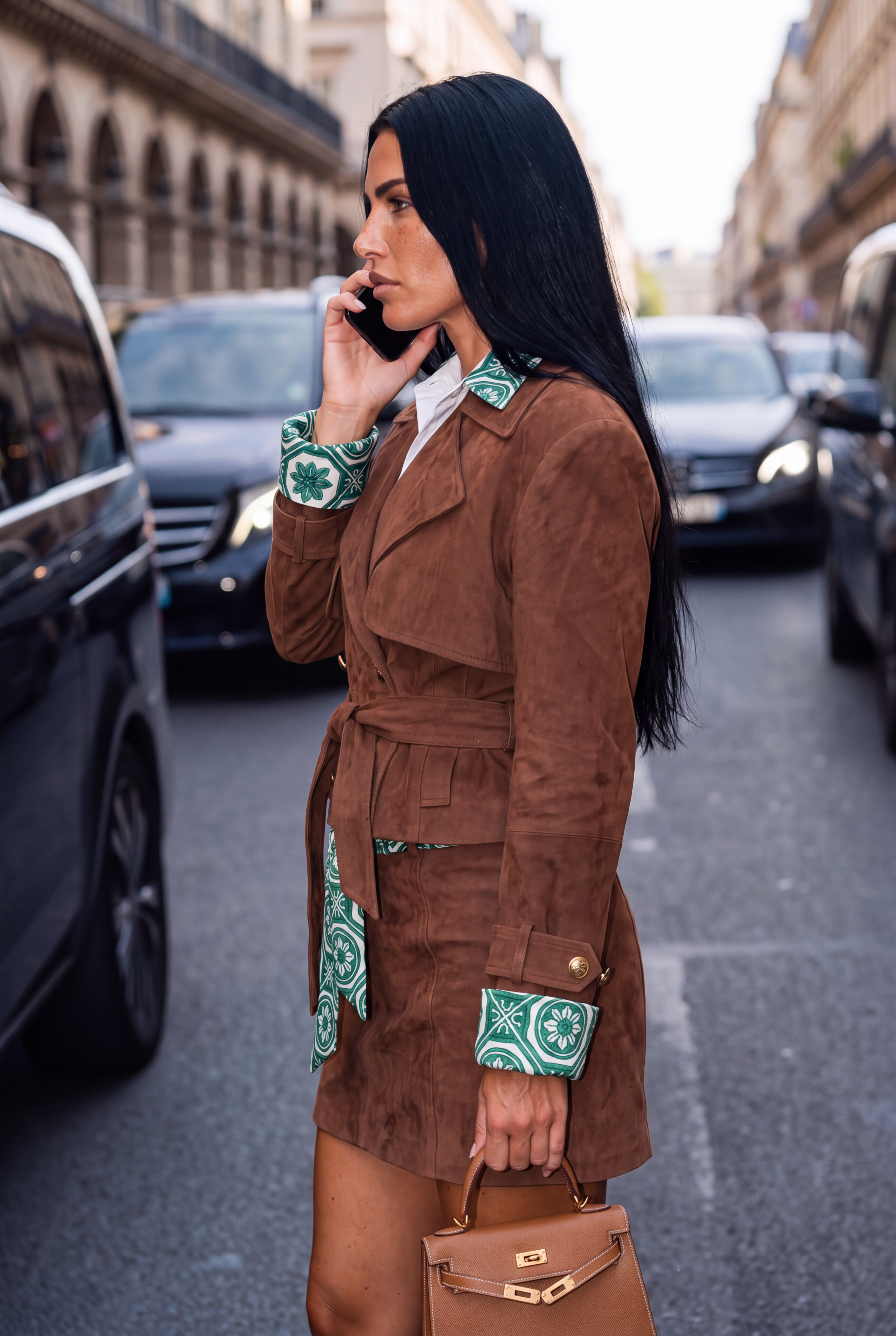 Verde Suede Jacket