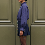 Vento Tie-Neck Blouse