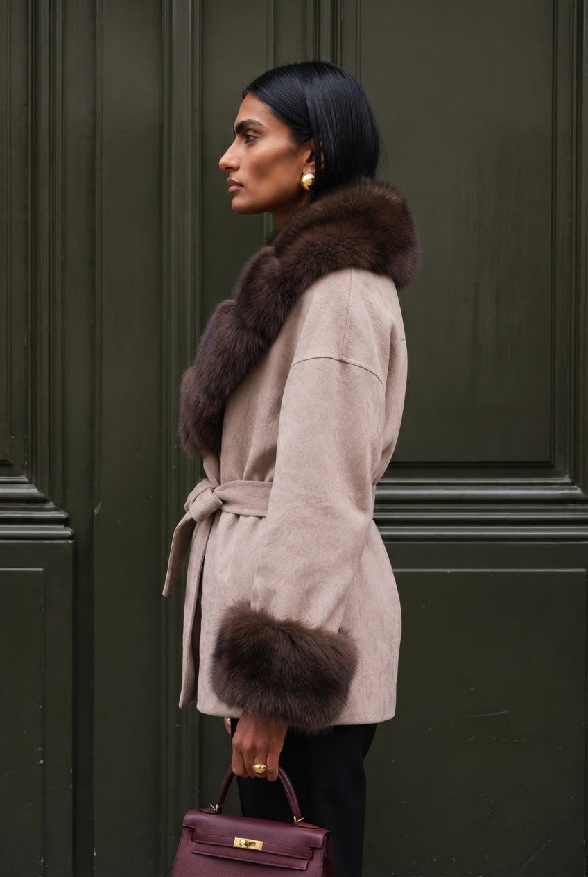Ofelia Beige Coat