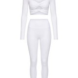 Elaria White Sport Set