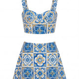 Azzurra Majolica Set