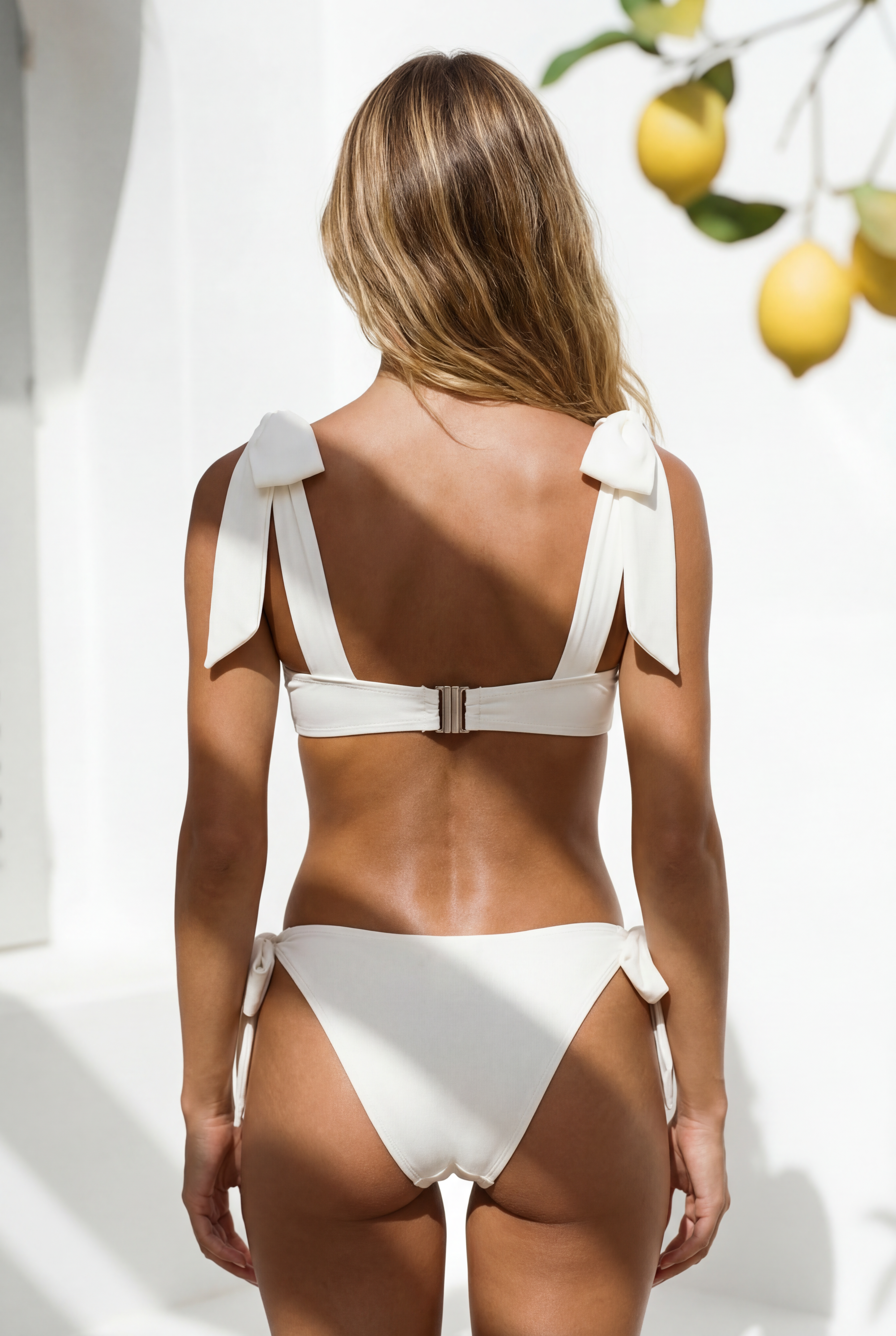 Villa Obsidian White Bikini