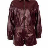 Zaveria Garnet Set