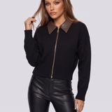 Ludovica Black Cardigan
