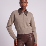 Ludovica Beige Cardigan