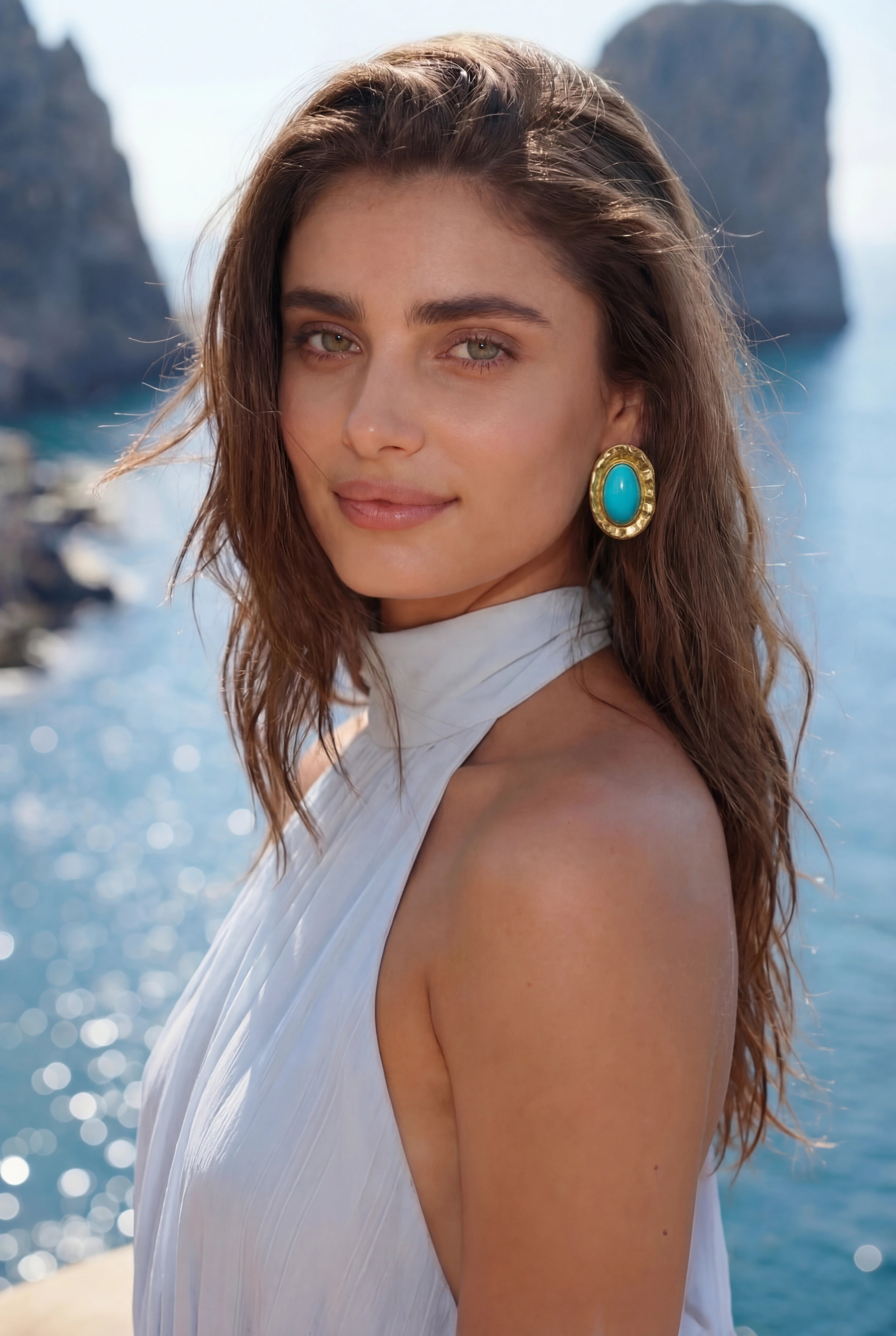 Capri Turchese Earrings
