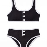 Chiara Marina Black Bikini
