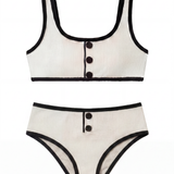 Chiara Marina White Bikini
