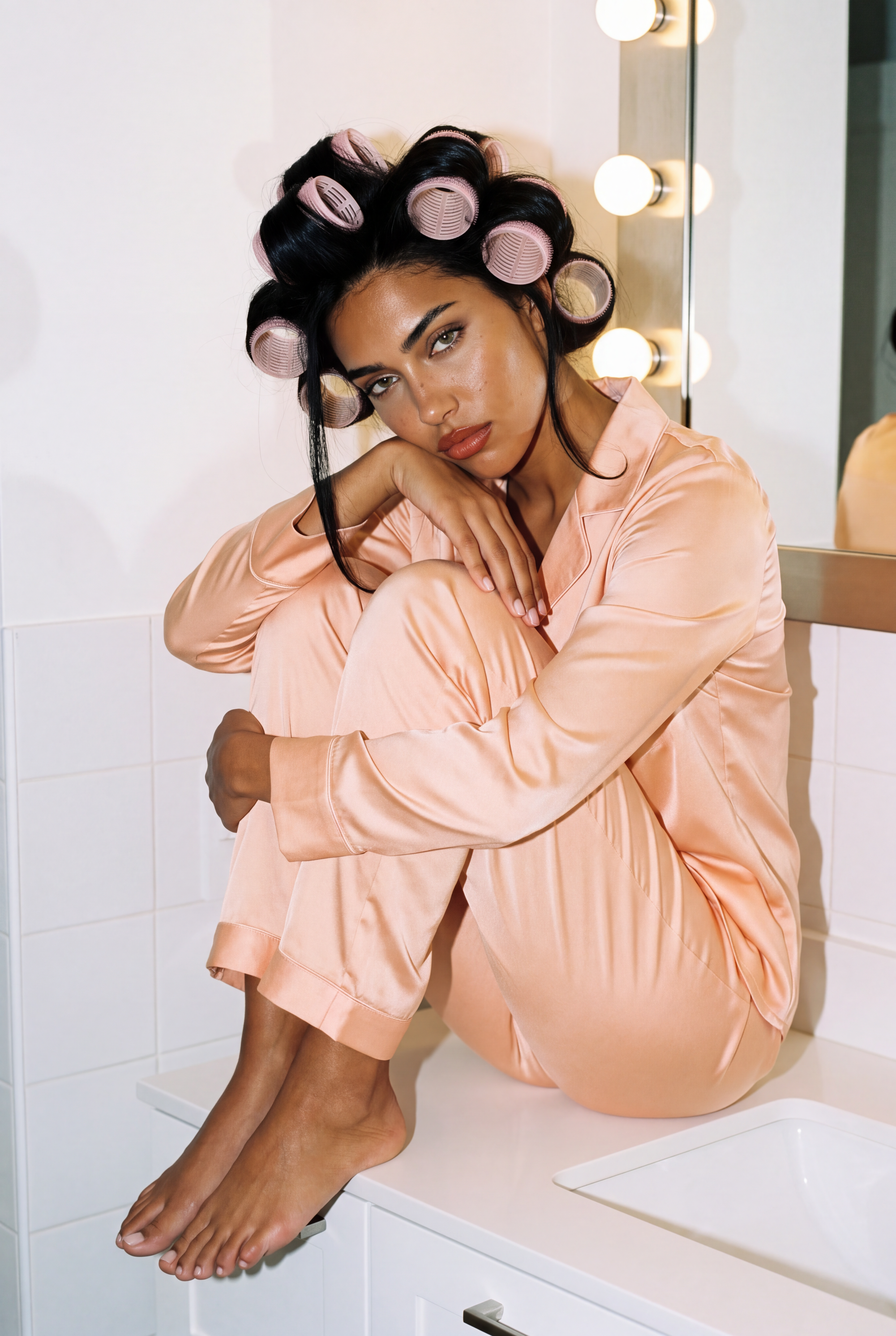 Capri Orange Pajamas