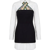 Incanto Layered Shirt Dress