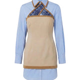 Luce Layered Shirt Dress
